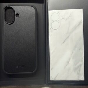 dbrand Grip Case Matte Black iPhone 17  Marble Skin New Open Box